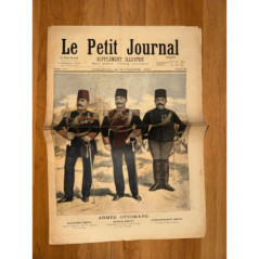 Le Petit Journal 262 du 24 Novembre 1895 supplement illustre Novembre 1895 ancien journal historique armee ottomane collection