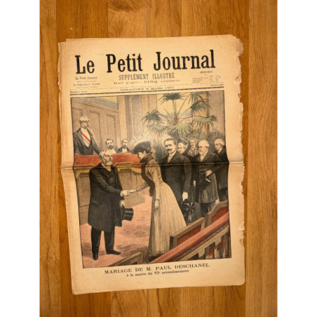 Le Petit Journal Supplément Illustré 537 du 3 Mars 1901 - Journal vintage collection presse ancienne