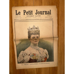 Le Petit Journal Supplement Illustre 536 du 24 Février 1901 Reine Alexandra Angleterre Collection Vintage