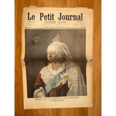 Le Petit Journal Supplément Illustré 533 du 3 Février 1901 Reine Victoria Edouard VII Collection Vintage