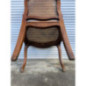 Fauteuil bergère cannage Ancien bois massif vintage bon état