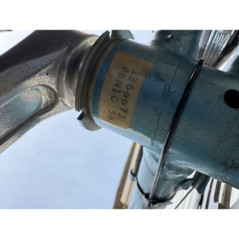 Vélo vintage Peugeot bleu clair avec porte-bagages - Très bon état