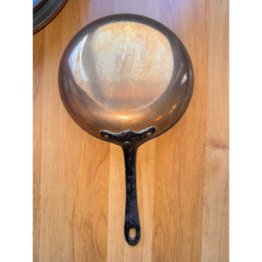 Batterie cuisine professionnelle fonte 4 pieces poeles casseroles wok bon etat